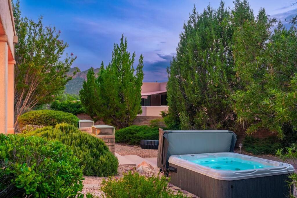 Amazing Luxury Home With Hot Tub & Views Sedona Esterno foto