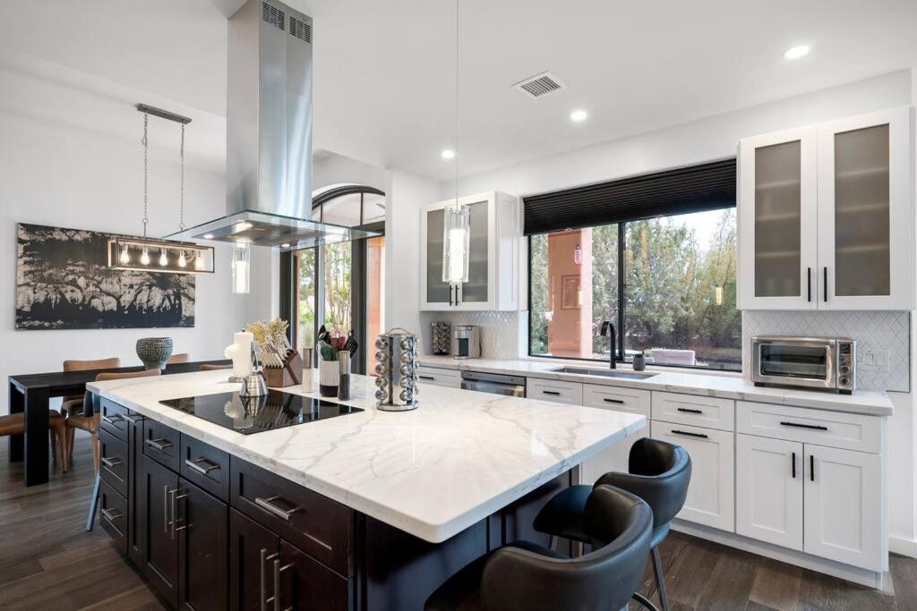 Amazing Luxury Home With Hot Tub & Views Sedona Esterno foto