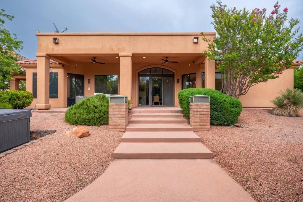 Amazing Luxury Home With Hot Tub & Views Sedona Esterno foto