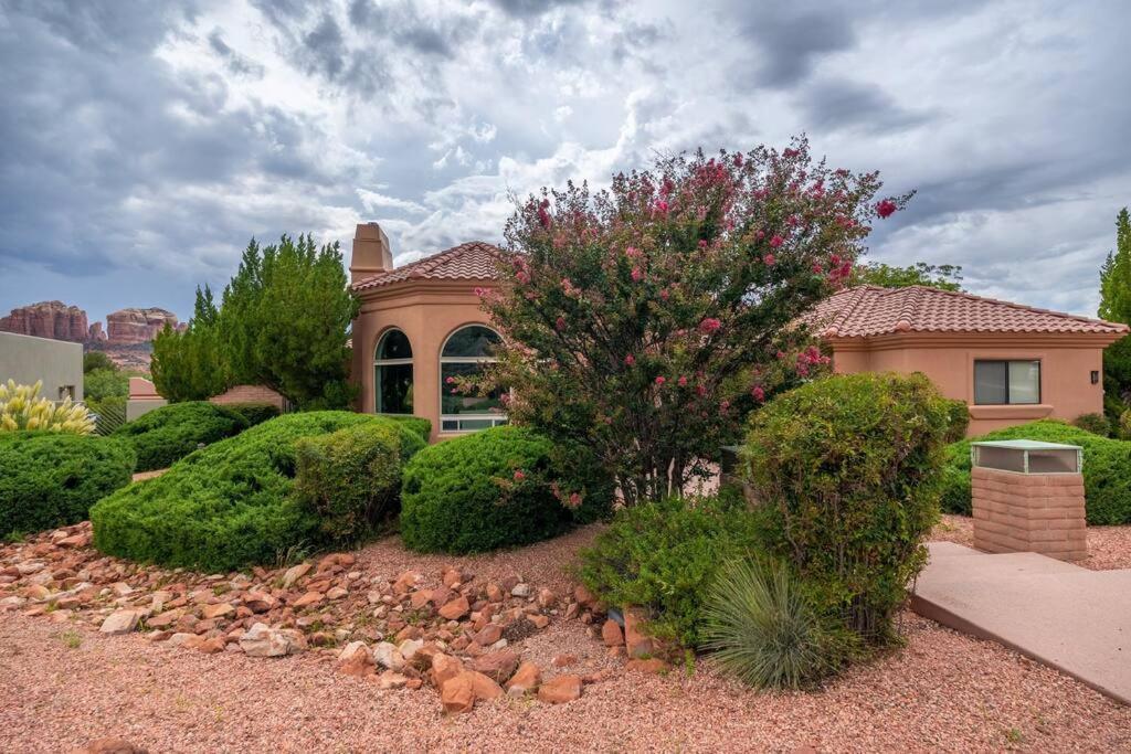 Amazing Luxury Home With Hot Tub & Views Sedona Esterno foto