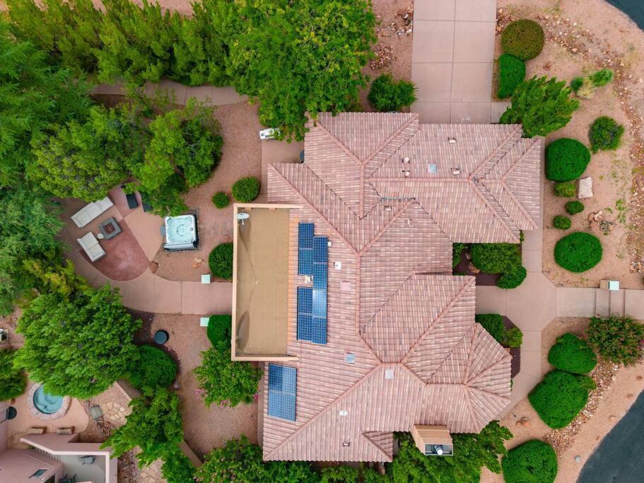 Amazing Luxury Home With Hot Tub & Views Sedona Esterno foto